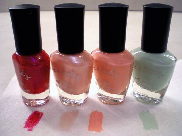 Forever 21 Love & Beauty Nail Polishes are Perfect for Spring