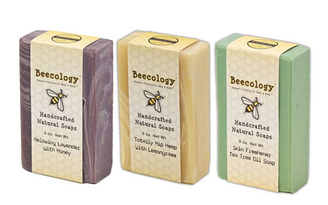 Natural Body Soaps by Beecology Ease Stress and Soothe Skin