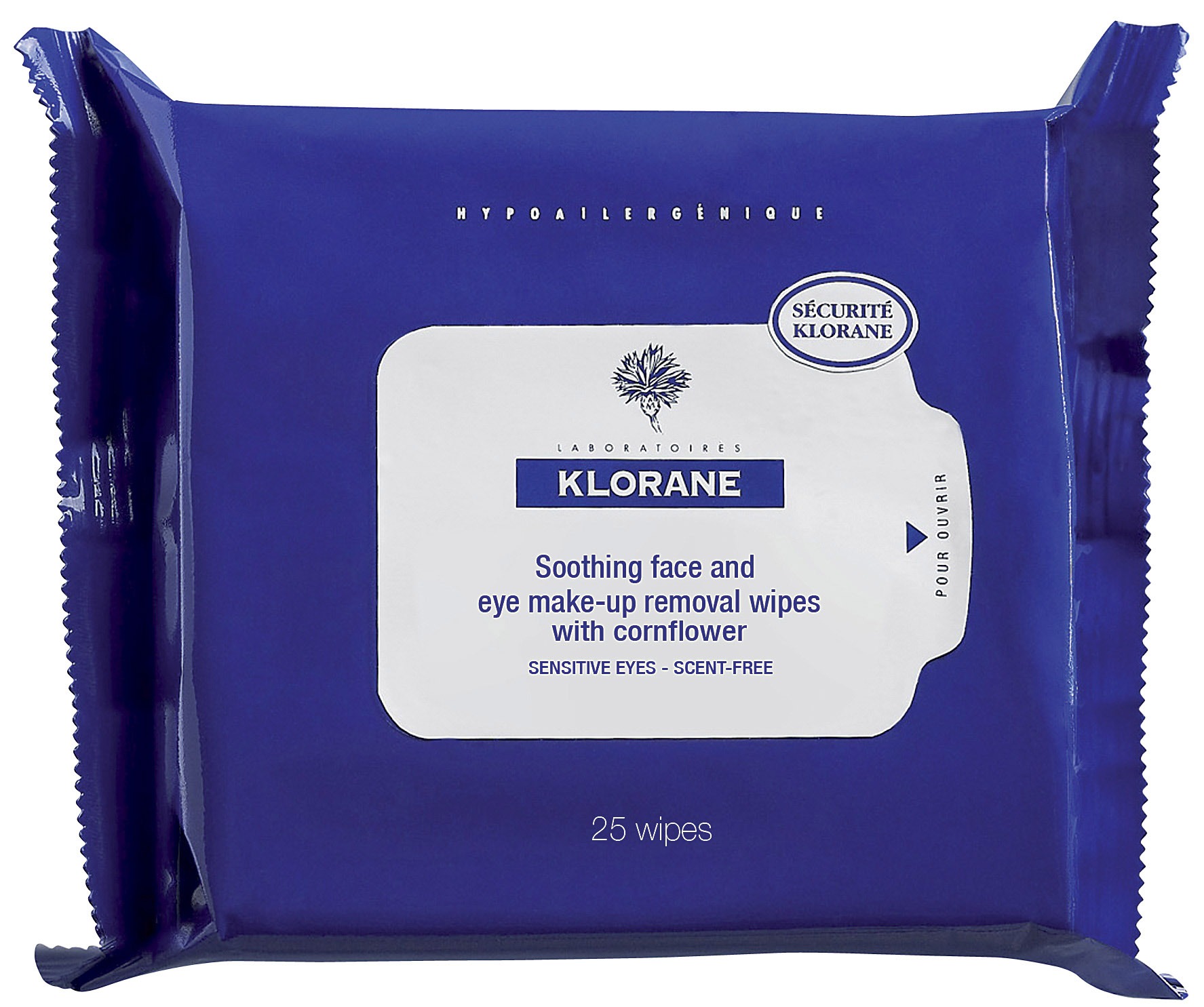 Makeup Remover for Sensitive Eyes – Klorane with Cornflower