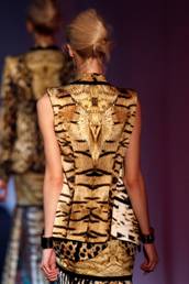Stepping into a French Twist – Cavalli Spring/Summer 2012