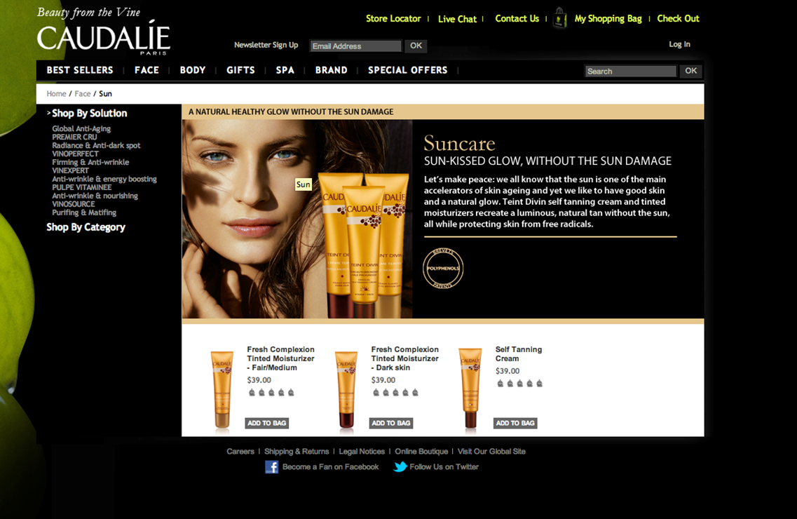 Caudalie’s NEW Website – Celebrate with 15% off Throughout August 15th