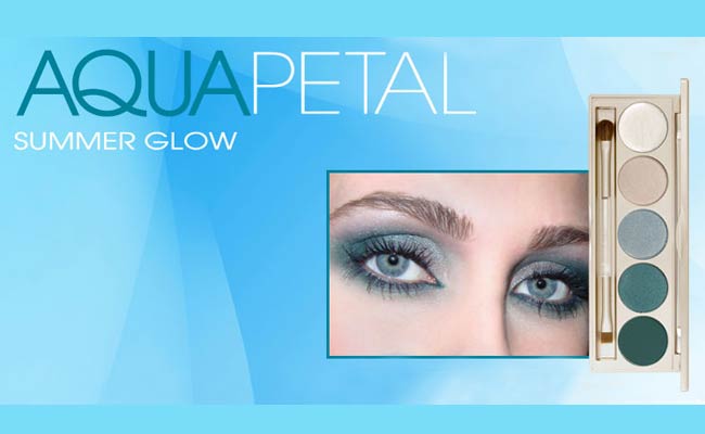 Limited Time Only: Senna Cosmetics Aqua Petal Summer Glow Eye Palette